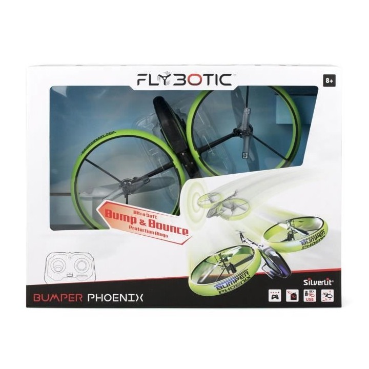 Hélicoptere télécommandé - FLYBOTIC - BUMPER PHoeNIX - Style Avata