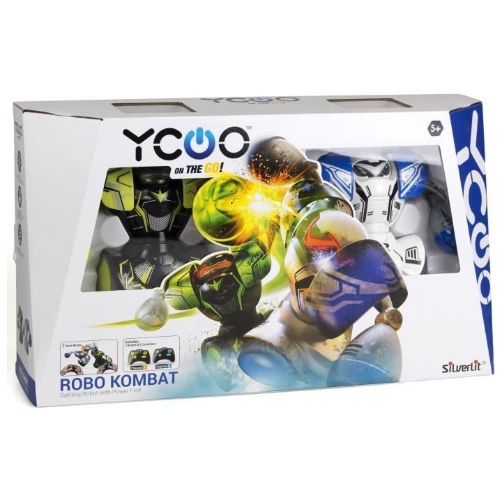 YCOO - Robo Kombat - 2 robots de combats interactifs - Des 5ans - Jeu