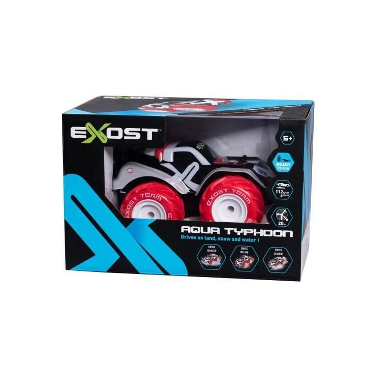 EXOST Aqua Typhoon - Voiture télécommandée - Échelle 1:24 - 5 ans