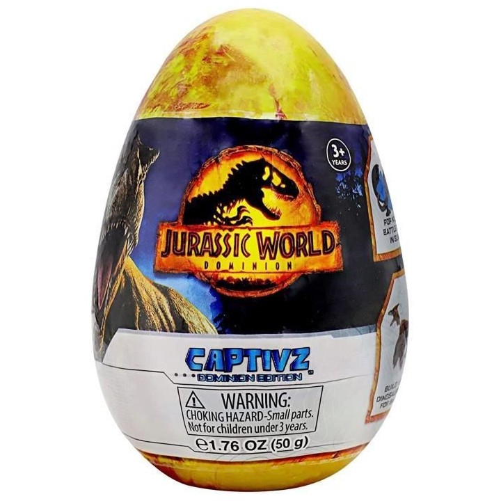 SILVERLIT JURASSIC WORLD DOMINION - oeuf de dinosaure Edition a collec