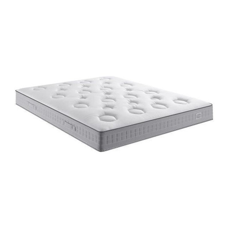 Matelas 140 x 190 cm - Ressorts ensachés - 26 cm - Mi-ferme - SIMMONS - SW4