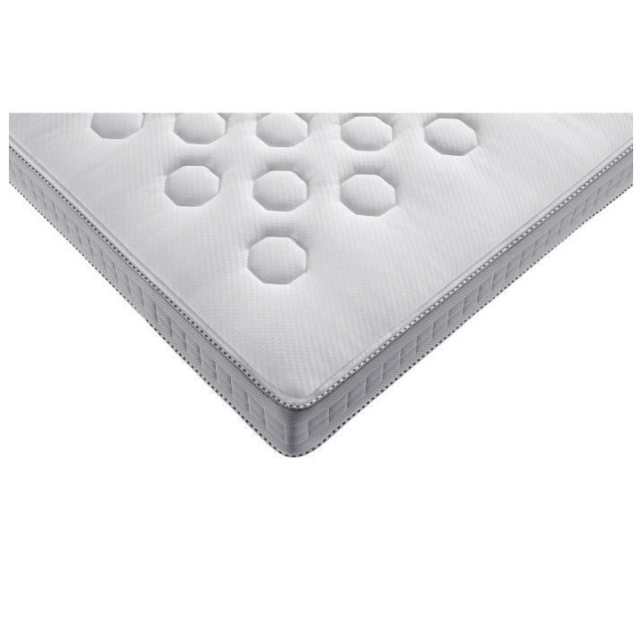 SIMMONS Matelas 140 x 190 cm Ressorts ensachés - 23 cm - Ferme - SW1