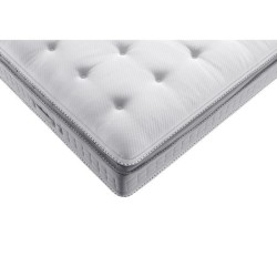 SIMMONS Matelas 160 x 200 cm - Surmatelas intégré - Ressorts ensachés - 29 cm - Ferme - SW5