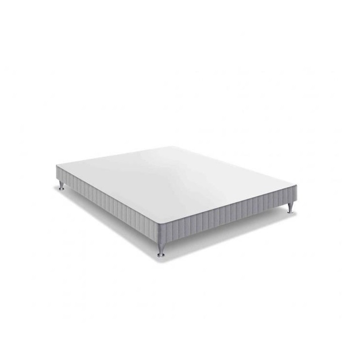 Sommier 140 x 190 cm a lattes - Bois massif - SIMMONS