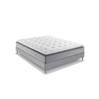 Ensemble Matelas 2x90x200 + Sommier - Ressort ensachés - Mémoire de