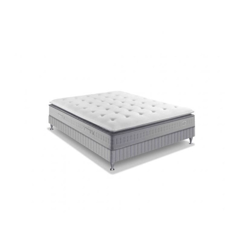 Ensemble Matelas 2x90x200 + Sommier - Ressort ensachés - Mémoire de forme - 29 cm - SW5