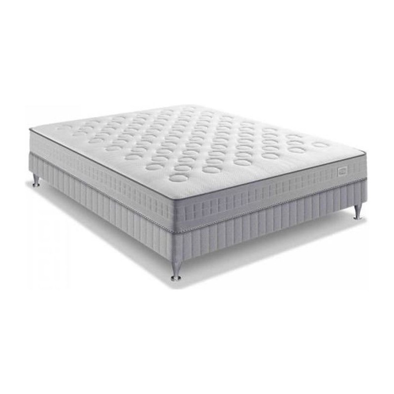 SIMMONS Ensemble Matelas 140x190 + Sommier - Ressort ensachés - 23 cm - SW1