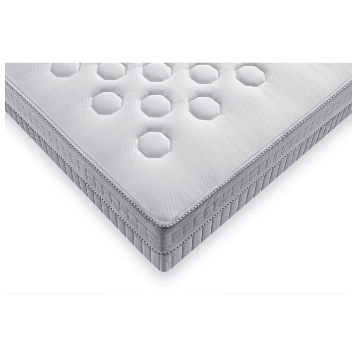 SIMMONS Ensemble Matelas 140x190 + Sommier - Ressort ensachés - 23 cm