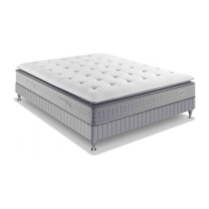 Ensemble Matelas 160x200 + Sommier - Ressort ensachés - Mémoire de forme - 29 cm - SW5