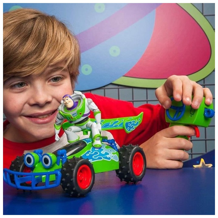 TOY STORY Buggy Radio-commandé Buzz l'éclair - Echelle 1/24e - 20113