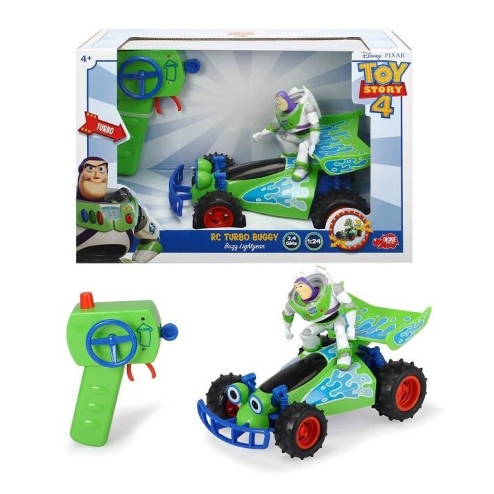 TOY STORY Buggy Radio-commandé Buzz l'éclair - Echelle 1/24e - 20113