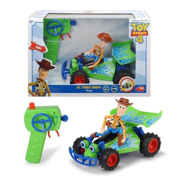 TOY STORY Smoby Buggy Radio-commandé Woody échelle 1/24
