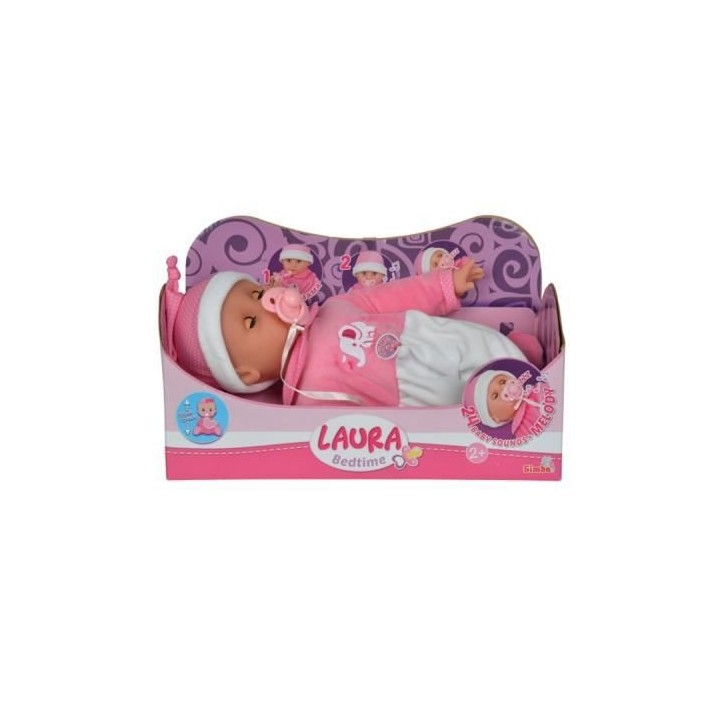 LAURA Poupon Fait Dodo 38cm