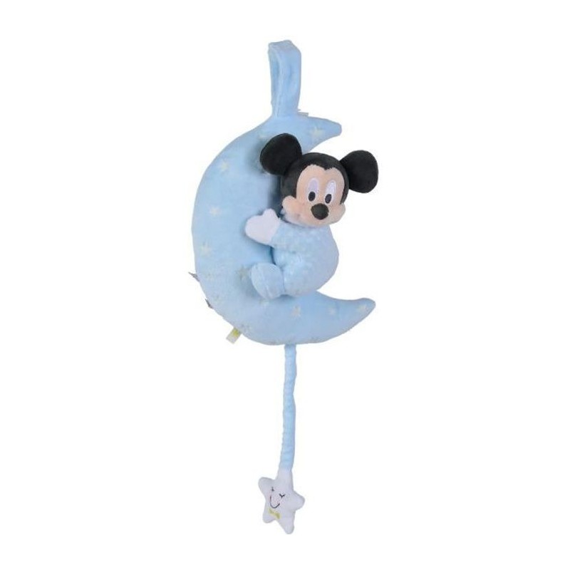 Disney -Doudou Mickey Musical Lumineux Moon Starry Night