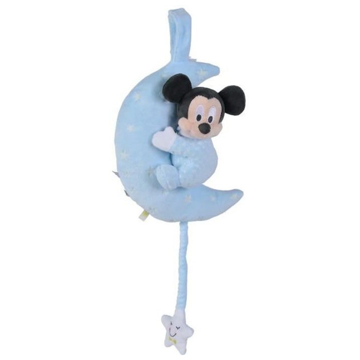 Disney -Doudou Mickey Musical Lumineux Moon Starry Night