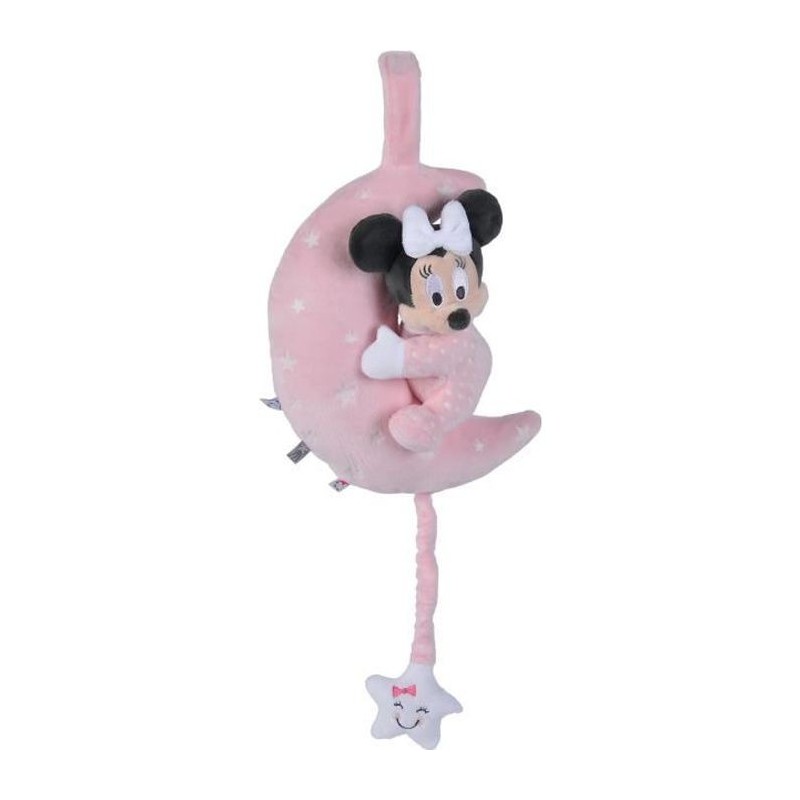 Disney Doudou Musical Lumineux Minnie Moon Starry Night