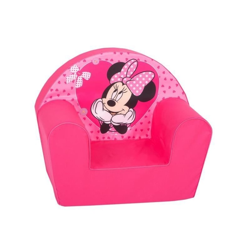 MINNIE Fauteuil Minnie Coeur Rose - Disney Baby