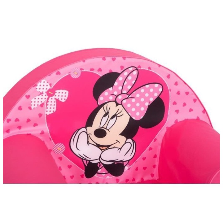 MINNIE Fauteuil Minnie Coeur Rose - Disney Baby