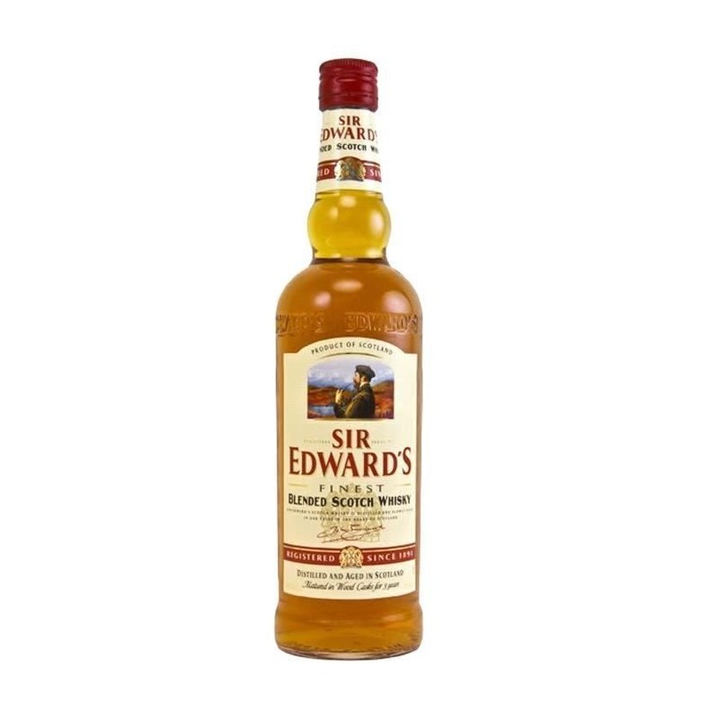 Scotch whisky 40° Sir Edward's 1L