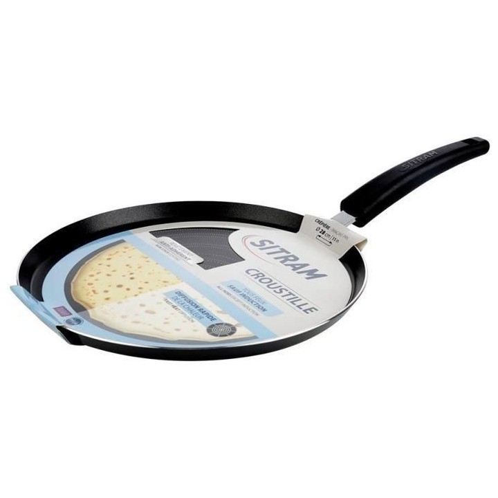SITRAM - crepiere, poele a crepes de 28 cm - revetement anti adhésif