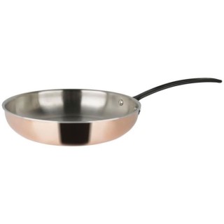 SITRAM - MANDORA - 713553 - Poele Ø24cm en Inox extérieur cuivre ind