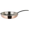 SITRAM - MANDORA - 713553 - Poele Ø24cm en Inox extérieur cuivre induction