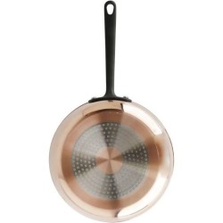 SITRAM - MANDORA - 713553 - Poele Ø24cm en Inox extérieur cuivre induction