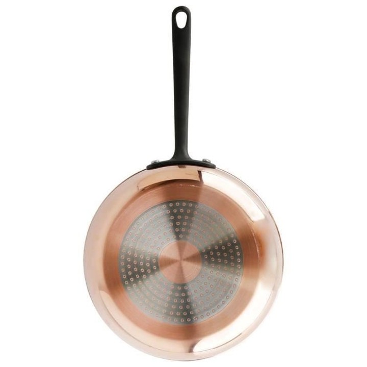 SITRAM - MANDORA - 713554 - Poele Ø28cm en Inox extérieur cuivre ind