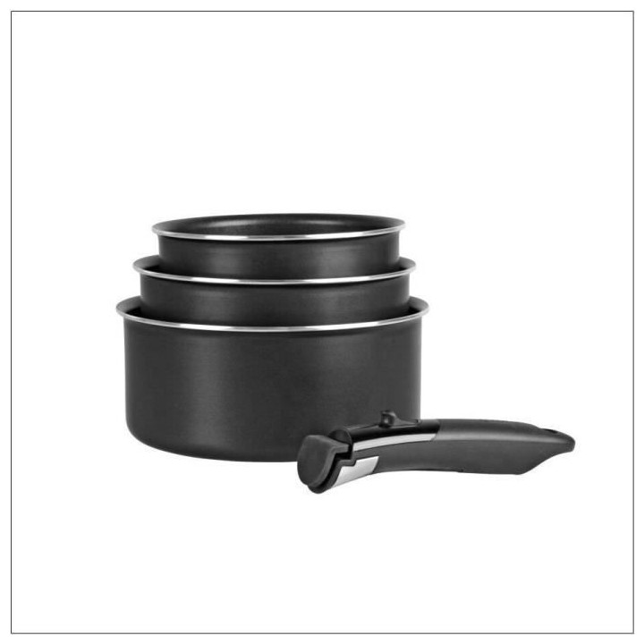 SITRAMOVIBLE BLACK PEPPER - 713775 - 3 casseroles - Tous feux dont ind