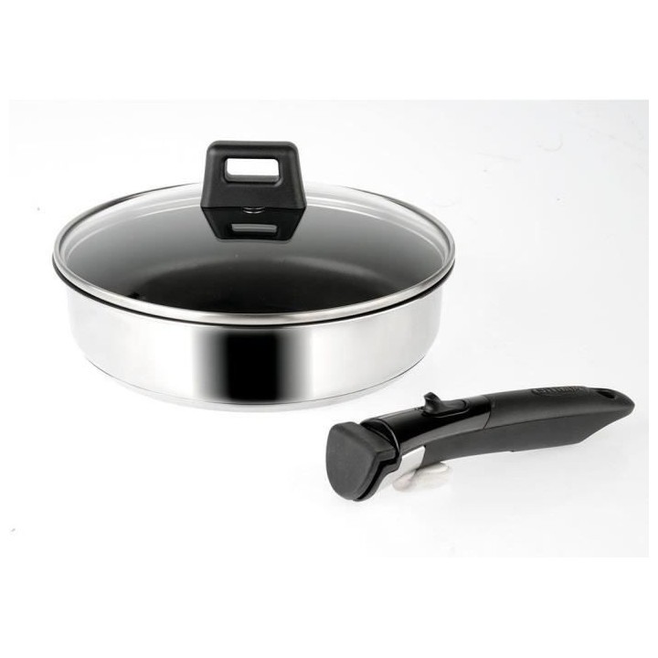 SITRAM - SITRAM INOX - 714263 - Sauteuse Ø26cm inox amovible inductio