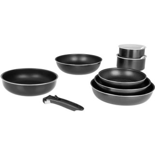 SITRAM 714641 - Batterie de cuisine 10 pieces Aluminium pressé - Reve