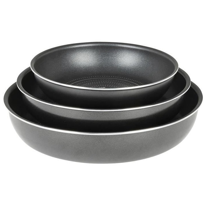 SITRAM 714641 - Batterie de cuisine 10 pieces Aluminium pressé - Reve