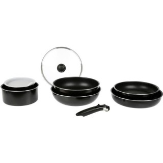 SITRAM 715093 - Batterie de cuisine 10 pieces en Aluminium pressé - T