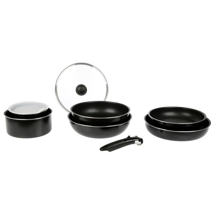 SITRAM 715093 - Batterie de cuisine 10 pieces en Aluminium pressé - T
