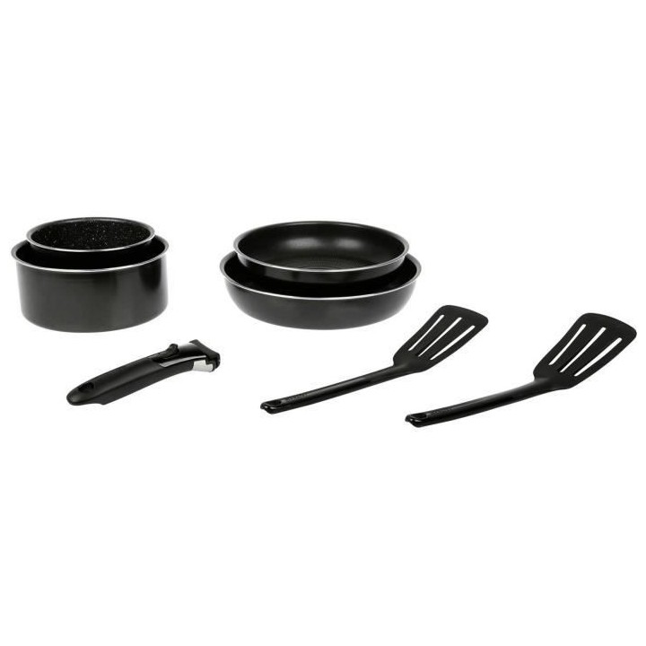 SITRAM 715094 Batterie 7 pieces Aluminium pressé - 2 poeles, 1 casser