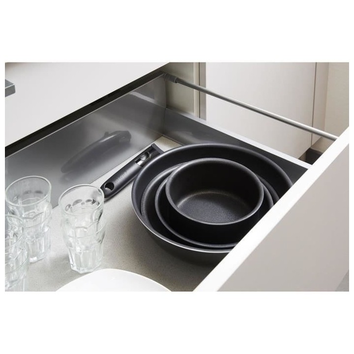 SITRAM 715094 Batterie 7 pieces Aluminium pressé - 2 poeles, 1 casser