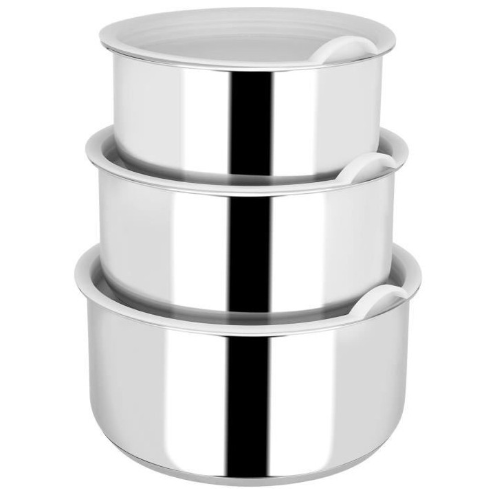 SITRAM 715095 - Batterie de cuisine 15 pieces - Inox