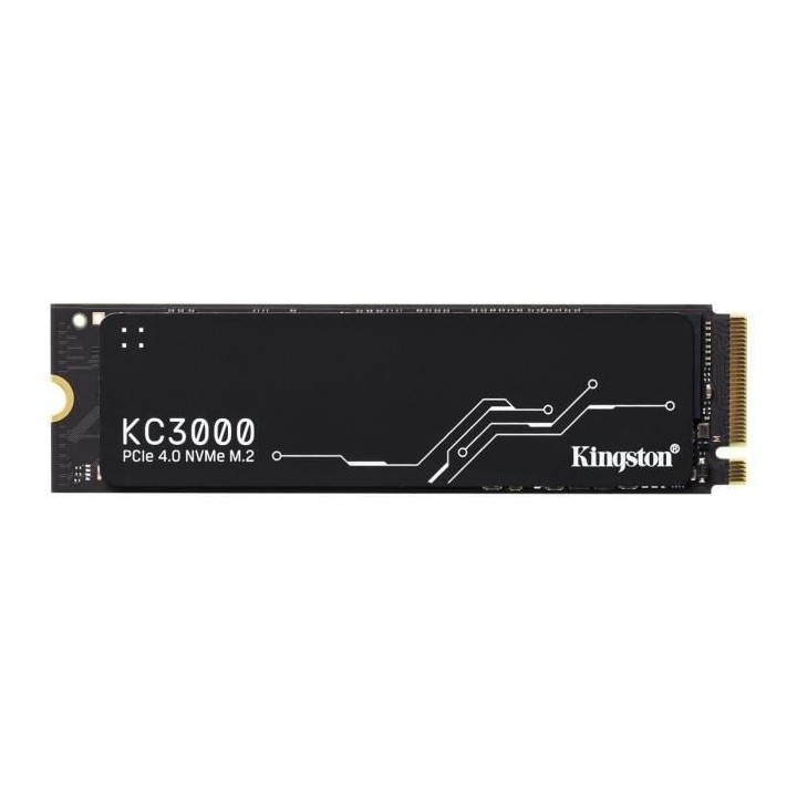 KINGSTON - SSD Interne - KC3000 - 512Go - M.2 NVMe (SKC3000S/512G)
