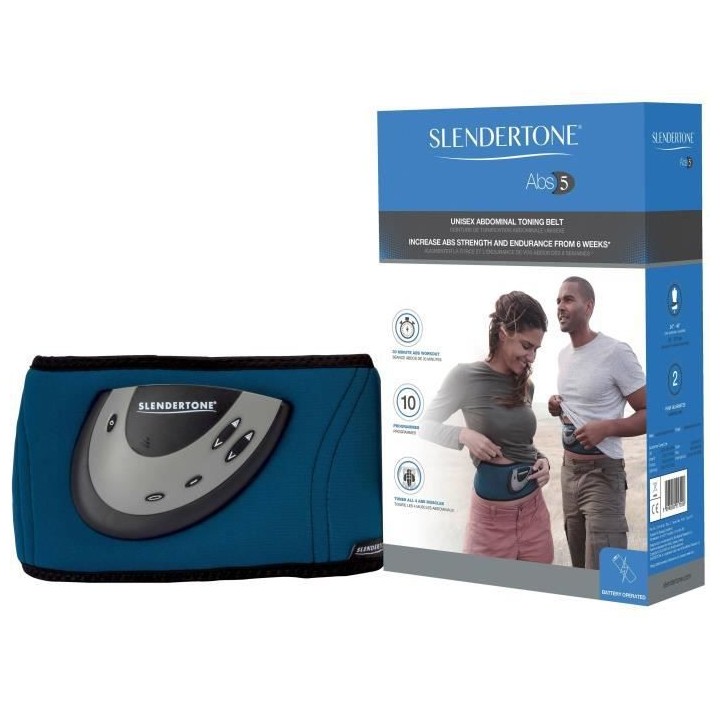 SLENDERTONE Ceinture d'électrostimulation - ABS5 - Mixte