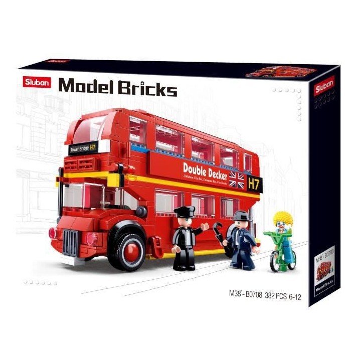 SLUBAN - Jeu Bus Londonien a deux étages - M38-B0708