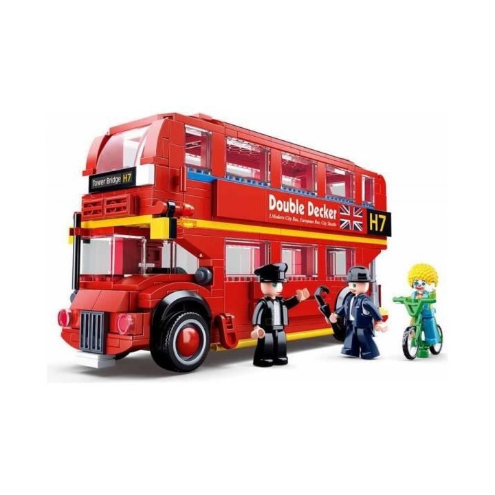 SLUBAN - Jeu Bus Londonien a deux étages - M38-B0708