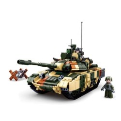 SLUBAN - Jeu de construction Char de Combat militaire Tank - Grand - M38-B0756-