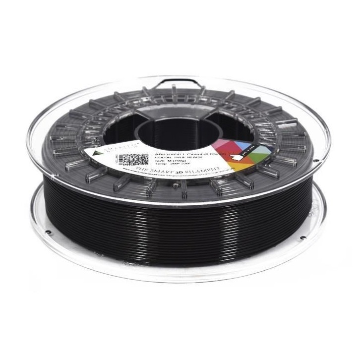 SMARTFIL Filament ABS - 1.75mm - 750g - Noir
