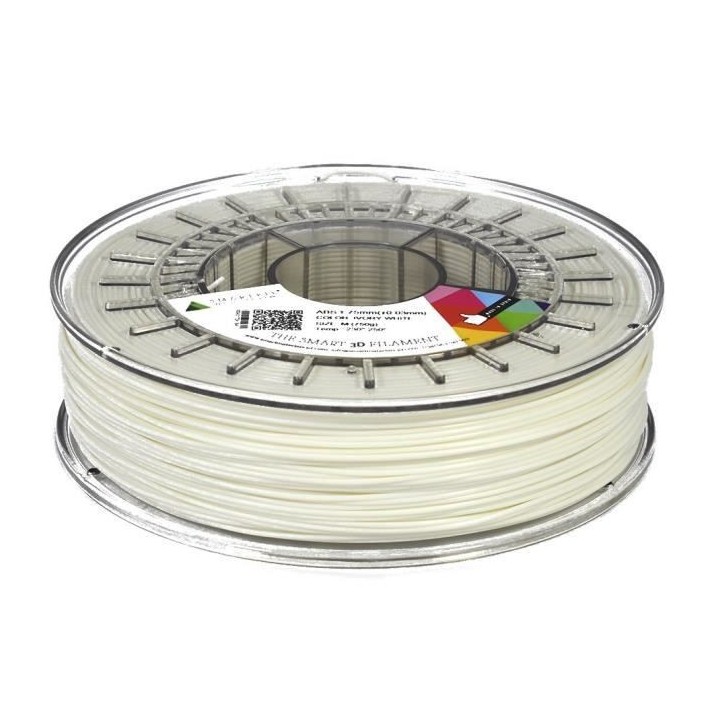 SMARTFIL Filament ABS - 1.75mm - 750g - Blanc