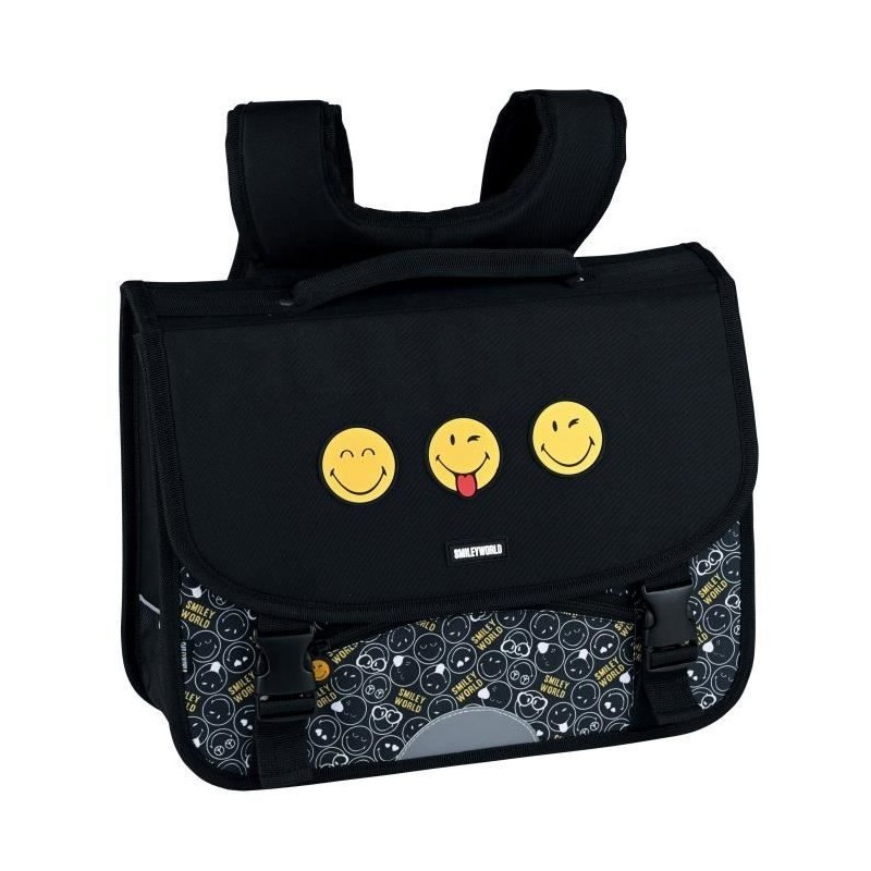 SMILEY Gibeciere Smile 41 cm 3 compartiments