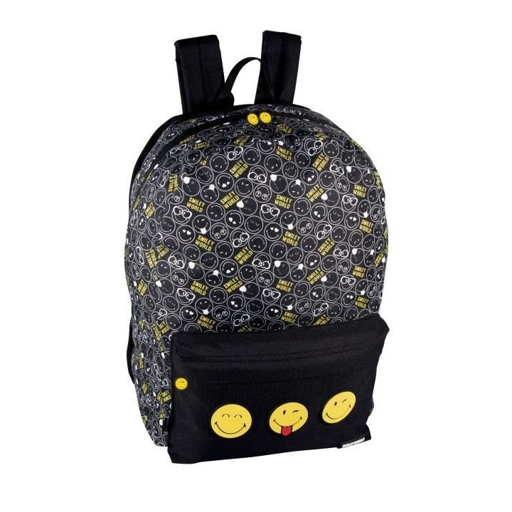 SMILEY Sac Borne Souple Reversible Smile