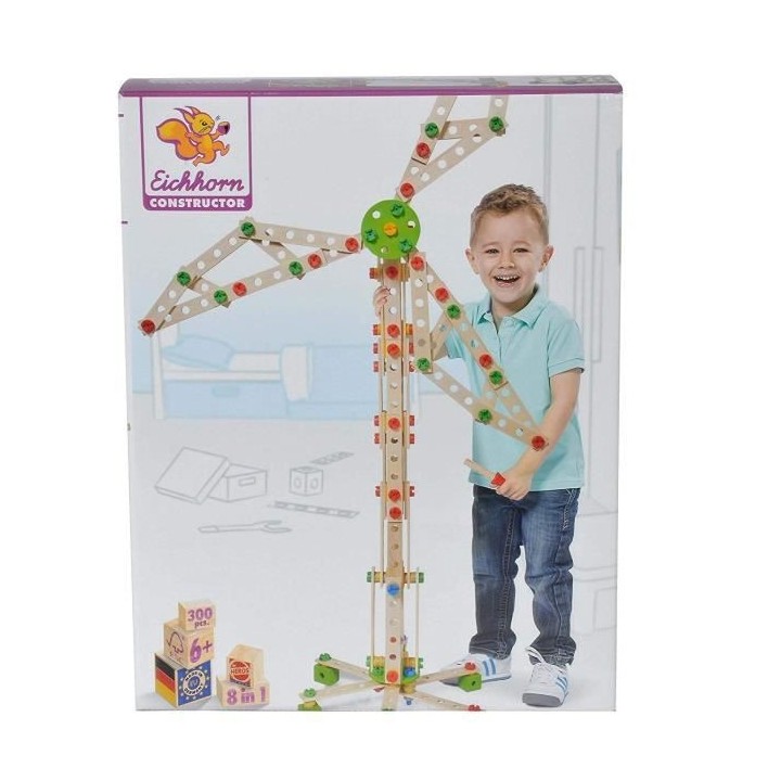 EICHHORN CONSTRUCTION 300pcs Eolienne 8 en 1