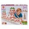 EICHHORN Jeu Construction Bois - Golden Gate 3 en 1 - 444 Pieces