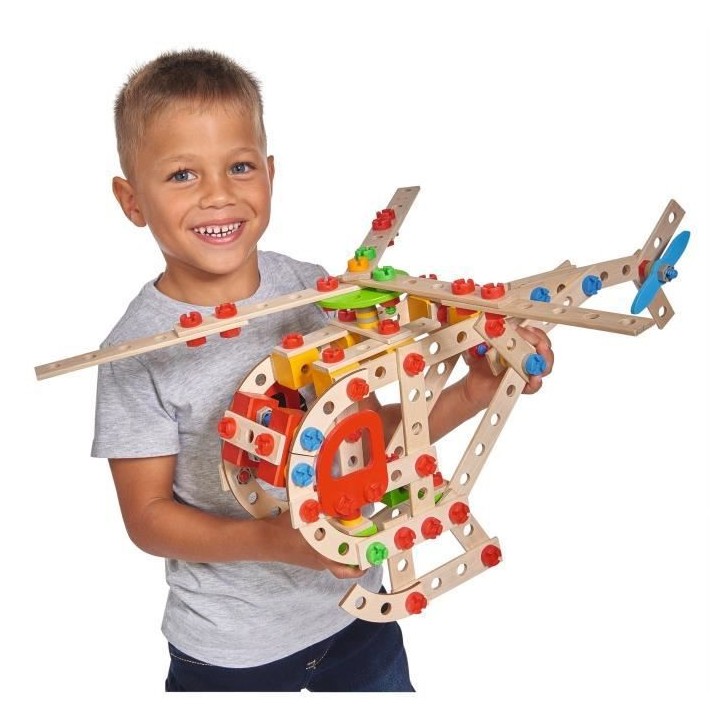Helicoptere 5en1 EICHHORN 225 pieces