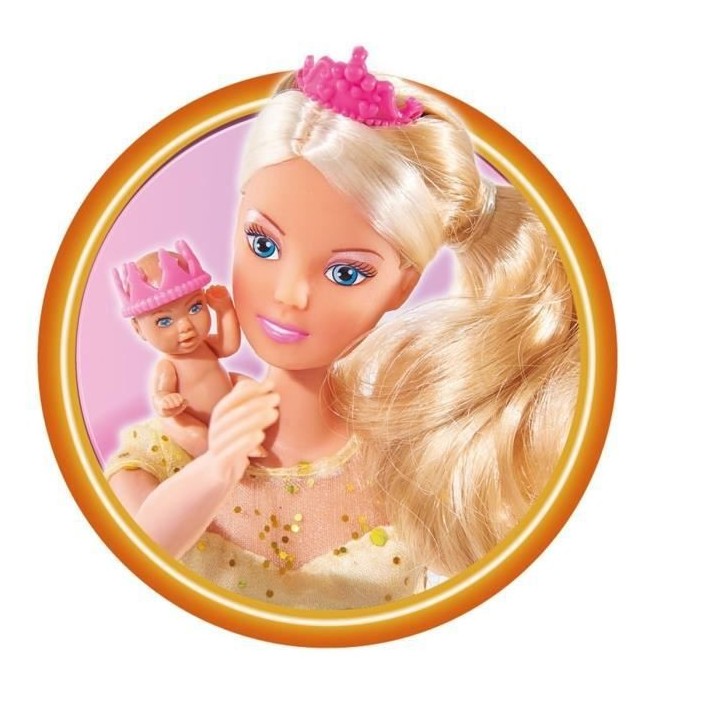 SIMBA Steffi Love Enceinte Bébé Royal + Bébé